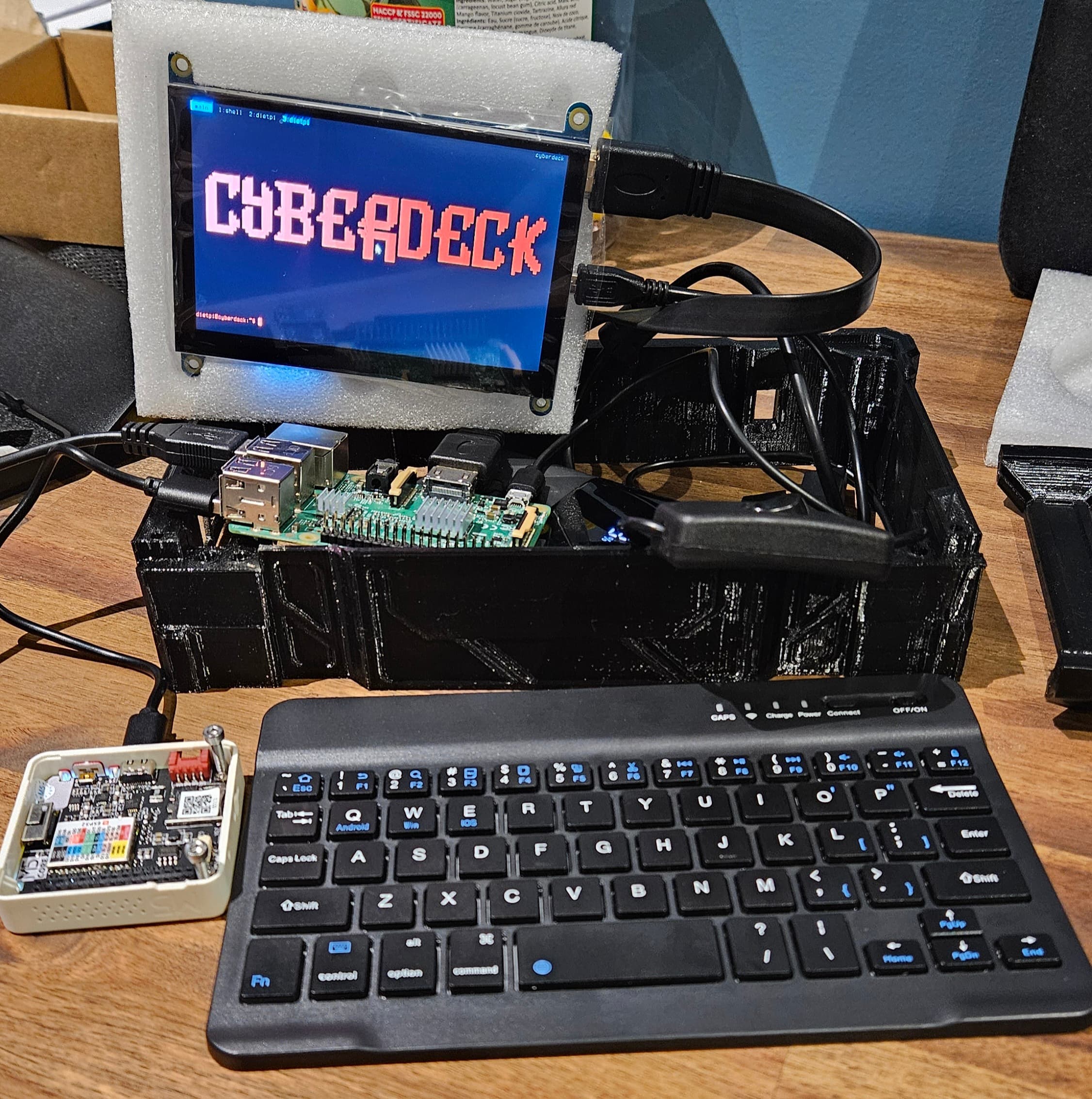 Cyberdeck Work-in-Progress Build