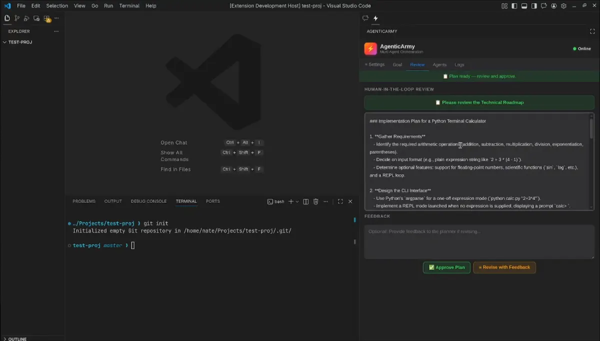 AgenticArmy Workflow Overview
