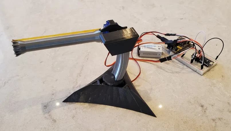 Rubber Band Turret Build