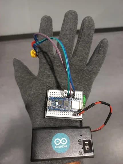 Arduino Glove Controller